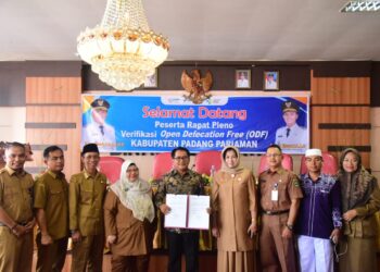 Buapti Padang Pariaman Deklarasikan Capai Status ODF