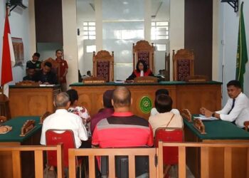 Akibat Menguasai Tanah Bukan Miliknya 7 Orang Warga Divonis Bersalah Di PN Tanjungpinang