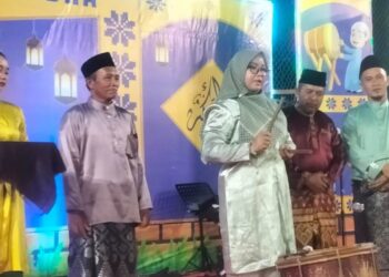 Ketua DPRD Kabupaten Lingga Maya Sari Resmi Tutup Acara Senandung Idul Adha 1446H