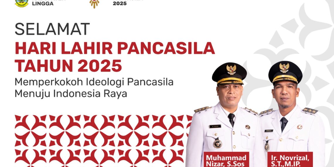 Pemkab Ligga Ucapkan Selamat Hari Pancasila 2025