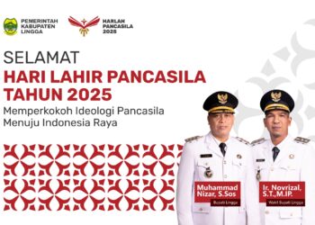 Pemkab Ligga Ucapkan Selamat Hari Pancasila 2025