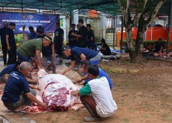 Momen Iduladha 1446 H, Lapas Tanjungpinang Laksanakan Quban 3 Kor Sapi 6 Ekor Kambing