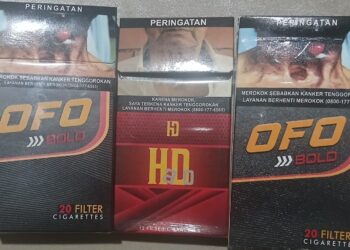 Meski BC Tegah Rokok Ilegal Merk H&D, OFO, Tapi Masih Menjamur Dipasaran