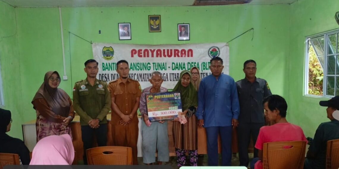 Kades Harapkan Penerima KPM BLT DD Di Desa Duara Dapat Dimanfaatk Dengan Baik