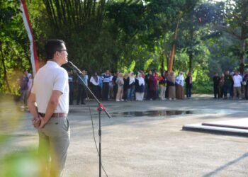 Apel Gabungan Semangat Gotong Royong Dalam HUT ke-80 RI di Padang Pariaman