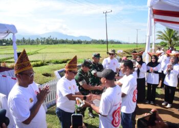 Sinergi Pemkab Padang Pariaman, Korem 032, BWS Sumatera V Gelar Gerakan Irigasi