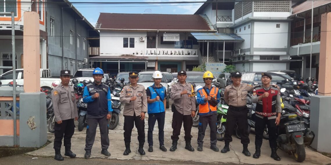 Polres Bengkayang Amankan Ibadah Misa Jumat Agung, Jemaat Beribadah Khusyuk