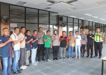 Silaturahmi Humanis, Kapolres Landak Perkuat Komunikasi dengan Serikat Buruh