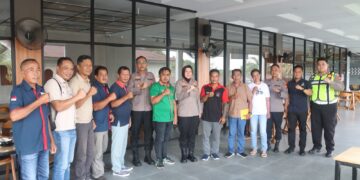 Silaturahmi Humanis, Kapolres Landak Perkuat Komunikasi dengan Serikat Buruh