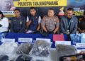 Polresta Tanjungpinang Musnahkan Barang Bukti Narkotika, Bentuk Komitmennya Perangi Peredaran Narkoba
