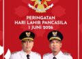 Pemkap Lingga Ucapan Selamat Hari Lahir Pancasila Tahun 2026