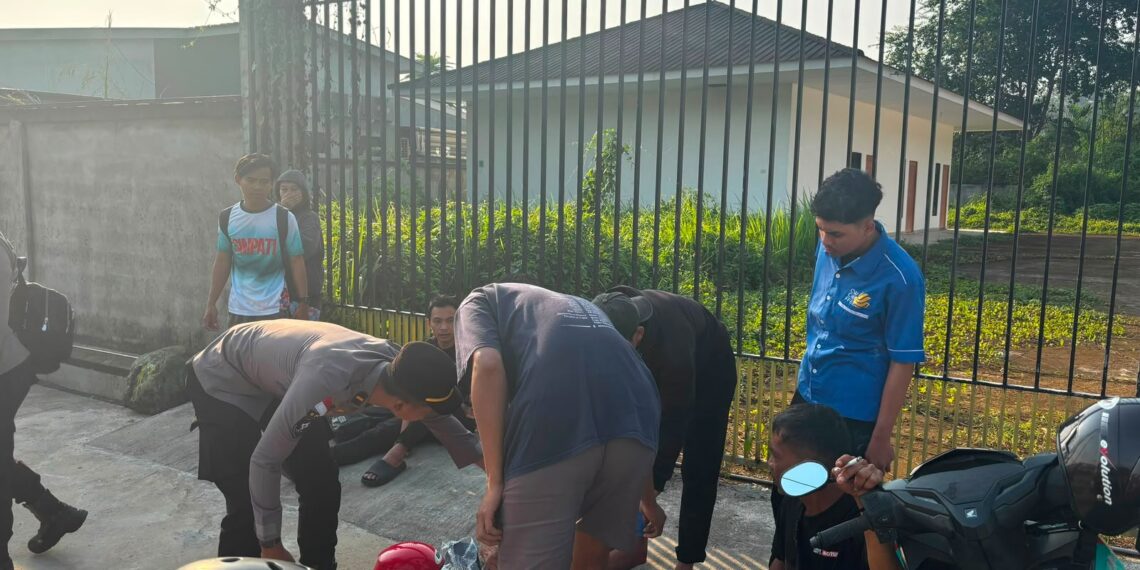 Polres Bengkayang Sigap Tindaklanjuti Laporan Call Center 110, Korban Lakalantas Langsung Di Evakuasi