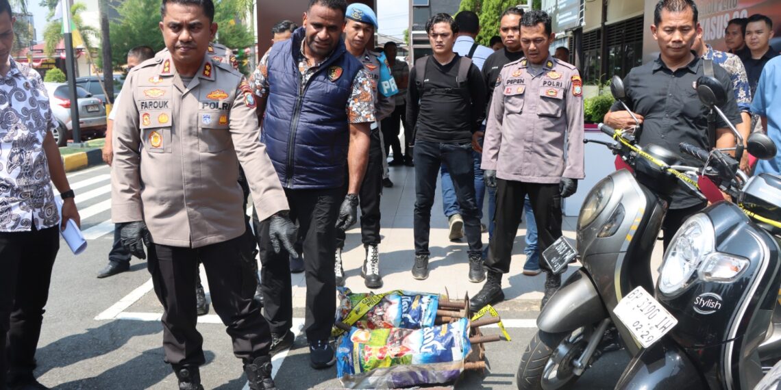 Polresta Tanjungpinang Ungkap Lima Kasus Pencurian, Amankan Sembilan Pelaku