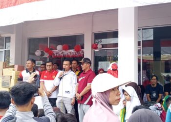 Semarak HUT RI ke-81, Jalan Santai Jantung Sehat Dibanjiri Warga & Pelajar VII Koto 
