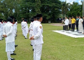 Jelang Detik-Detik Proklamasi, Sungai Sariak Matangkan Persiapan Upacara