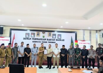 DPRD Padang Pariaman Gelar Rapat Paripurna, Bupati Sampaikan Arah Kebijakan APBD 2027