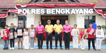 Semarak HUT RI ke-81, Polres Bengkayang Gelar Lomba Tradisional, Demi Kebersamaan