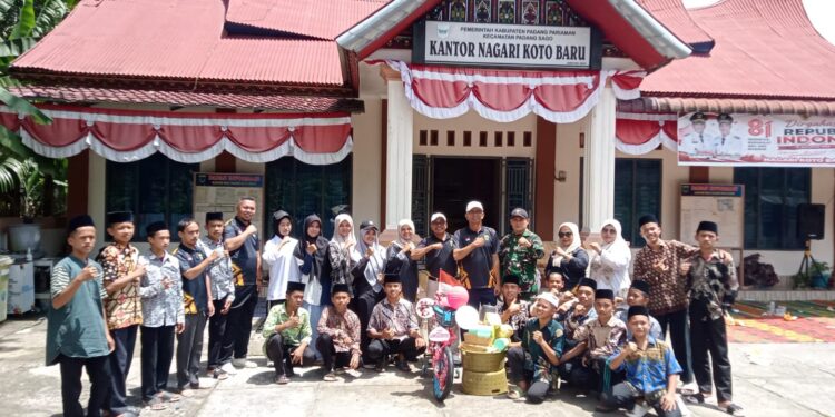 Meriah! Gerak Jalan Sehat HUT RI ke-81 di Koto Baru Dibanjiri Warga, Door Prize Semakin Seru
