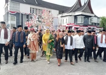 Ribuan Warga Meriahkan Mauluid Nabi 2026, Tradisi  Syiarkan Islam di Masjid Raya IKK Ali Mukhni