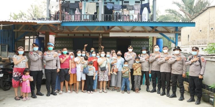 Kabut Asap Mengancam, Polres Bengkayang Turun Langsung Lindungi Warga