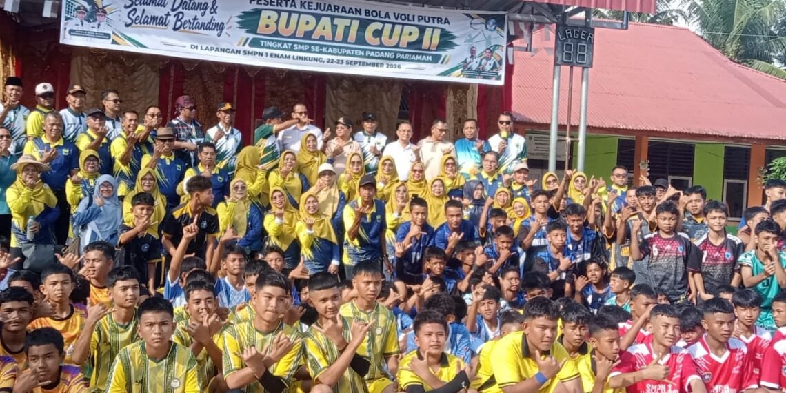 Bupati Jhon Kenedy Sebut Dorong Voli SMP Jadi Jalan Lahirkan Atlet Padang Pariaman