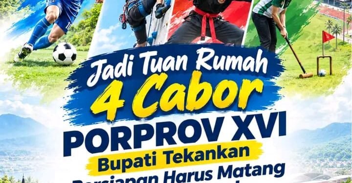 PORPROV XVI Sumbar Tinggal Hitungan Hari, Padang Pariaman Gaspol Siapkan 4 Cabor