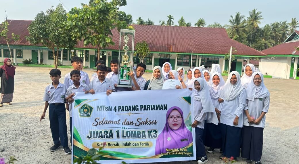 Bukan Sekadar Rebut Piala, MTsN 4 Padang Pariaman Tanamkan Disiplin Siswa Lewat Lomba K3