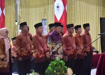 PWRI Dikukuhkan, JKA Soroti Peran Wredatama: Pengabdian Tak Berhenti di Masa Pensiun