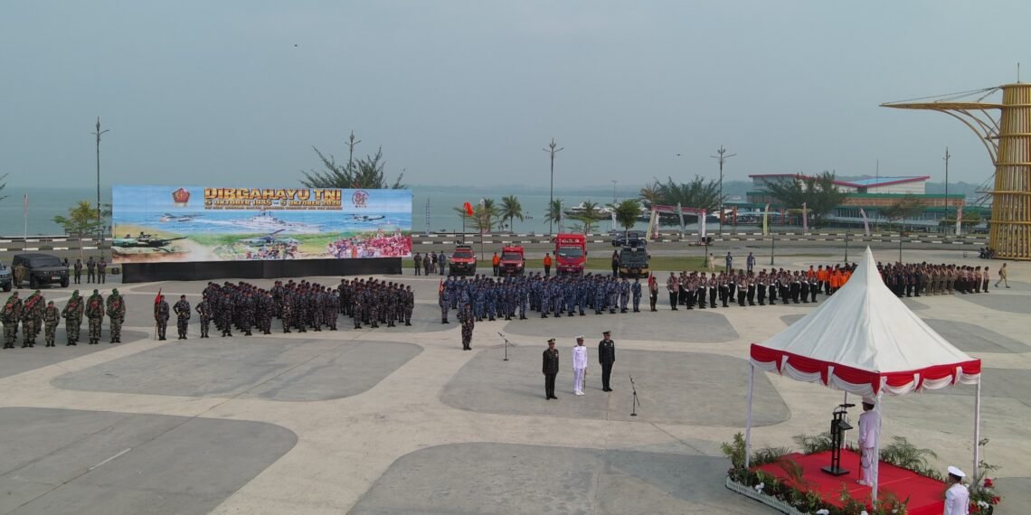HUT ke-81 TNI di Kepri, Dlaksanakan di Tugu Sirih Tanjungpinang