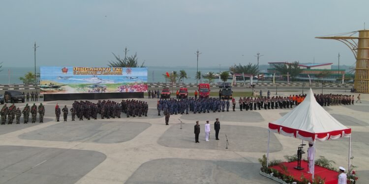 HUT ke-81 TNI di Kepri, Dlaksanakan di Tugu Sirih Tanjungpinang