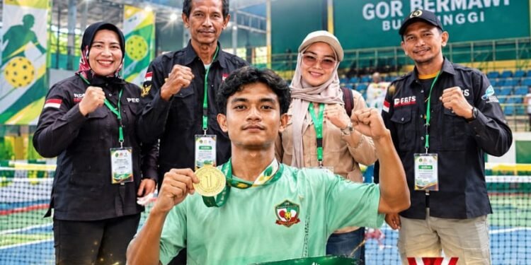 Septio Syahrizon Sumbang Emas untuk Padang Pariaman di PORPROV XVI Sumbar