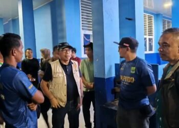 Asmadi Sambangi Posko Hapkido Padang Pariaman di Solok, Beri Motivasi Atlet