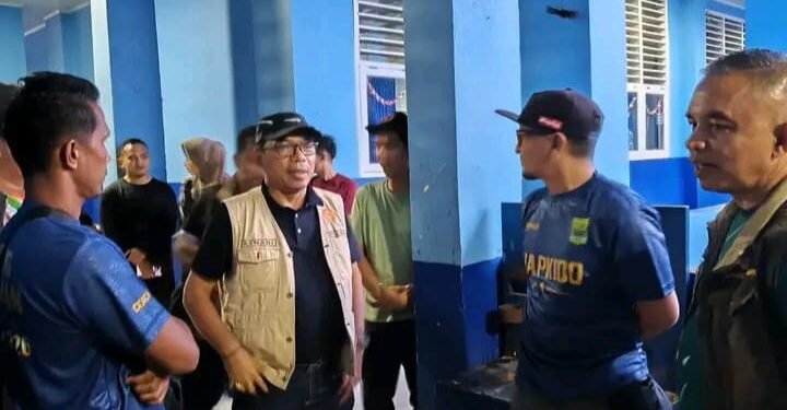 Asmadi Sambangi Posko Hapkido Padang Pariaman di Solok, Beri Motivasi Atlet