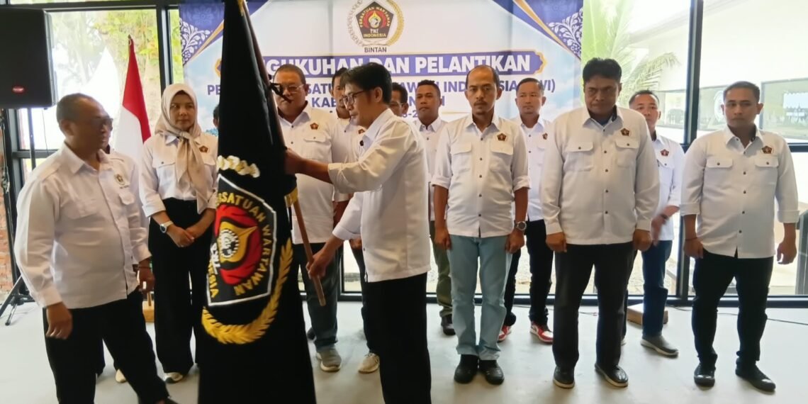 Harjo Waluyo Dilantik Pimpin PWI Bintan 2026–2029, Soliditas dan Profesionalisme Jadi Prioritas