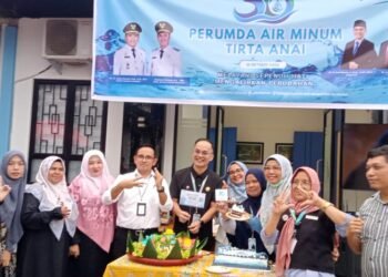 HUT ke-36 Perumda Tirta Anai, Aznil Mardin Perkuat Komitmen Transformasi dan Pelayanan Berkualitas