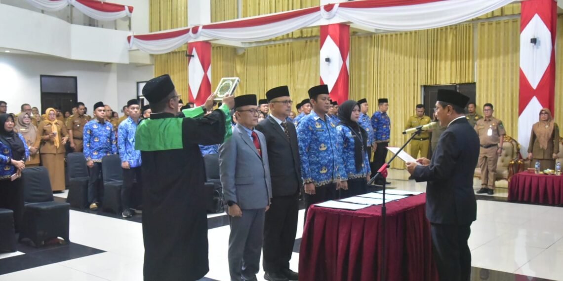 Lantik 53 Pejabat, JKA Tekankan Amanah Jabatan dan Kualitas Pelayanan Publik