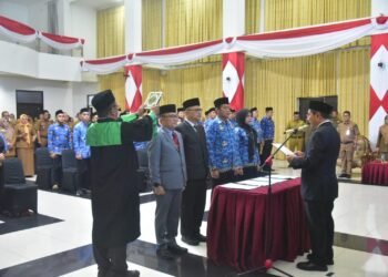 Lantik 53 Pejabat, JKA Tekankan Amanah Jabatan dan Kualitas Pelayanan Publik