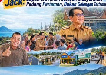 Jack: Bupati JKA Milik Seluruh Masyarakat Padang Pariaman, Bukan Golongan Tertentu