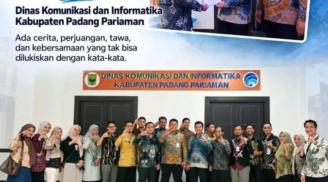 3 Tahun 7 Bulan Mengabdi, Heri Sugianto Tinggalkan Kenangan di IKP Diskominfo Padang Pariaman