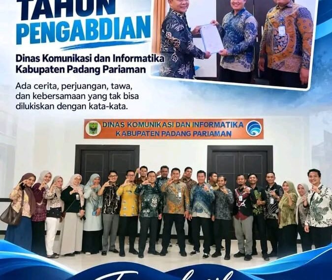3 Tahun 7 Bulan Mengabdi, Heri Sugianto Tinggalkan Kenangan di IKP Diskominfo Padang Pariaman