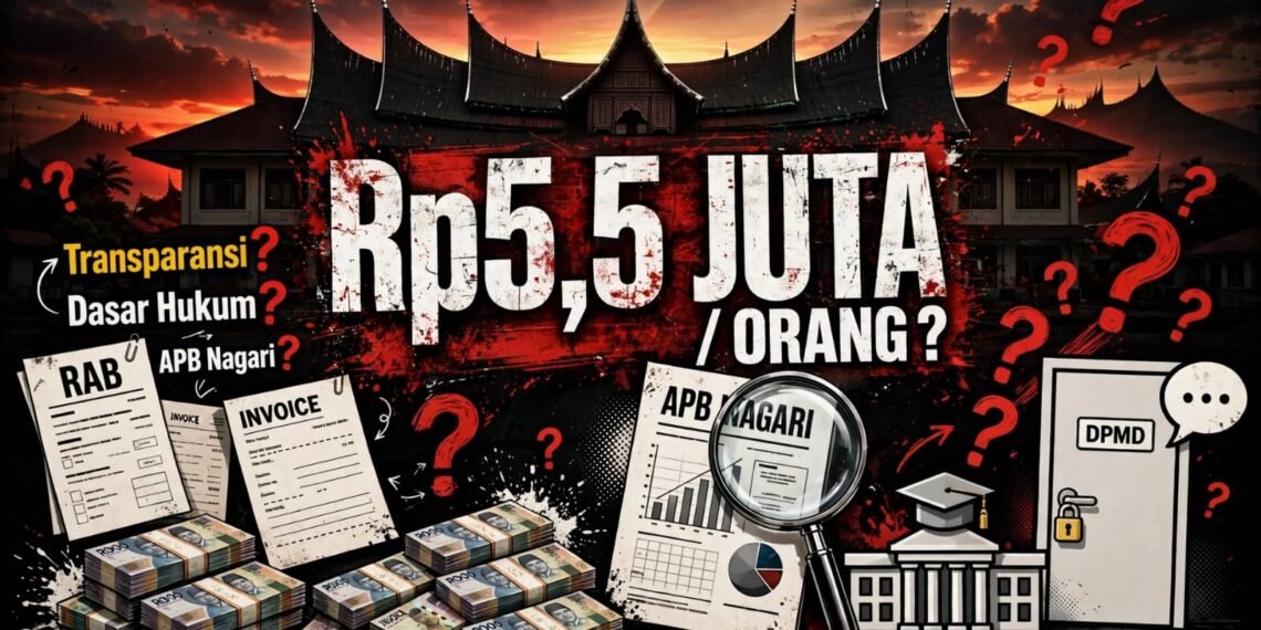 Retreat Wali Nagari Padang Pariaman Rp5,5 Juta per Orang, Peran Universitas Dipertanyakan, DPMD Belum Merespons