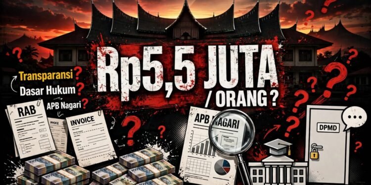 Retreat Wali Nagari Padang Pariaman Rp5,5 Juta per Orang, Peran Universitas Dipertanyakan, DPMD Belum Merespons